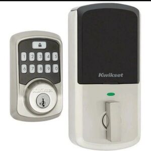 Kwikset Aura Bluetooth Smart Lock - Satin Nickel (99420-001)